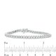 4 CT TW Diamond Tennis Bracelet in 10K White Gold