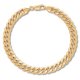 Cuban Curb Chain Bracelet 14K Yellow Gold 85 Length