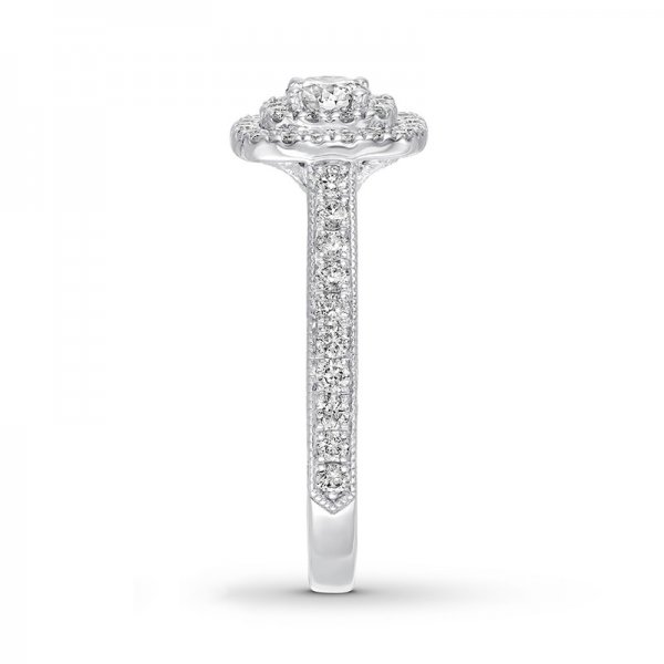 Engagement Ring Crystals Titanium steel